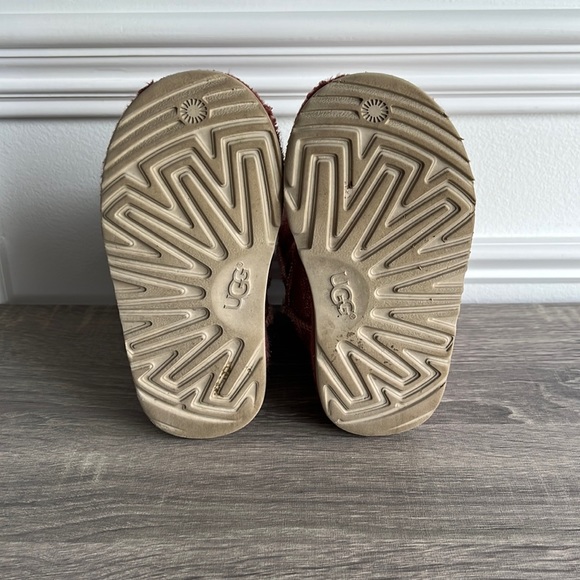 ✨ Authentic Toddler Girl’s UGG Boots - Size 9 (Toddler) Pink Glitter ✨ - Picture 4 of 5